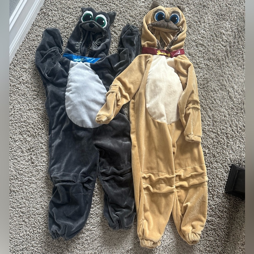 Puppy Dog Pals Bingo and Rolly Costumes